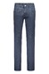 Gardeur Bill Everyday Fine Patterned Cotton Soft Touch Comfort Stretch Pants Mid Blue