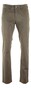 Gardeur Bill Fine-Textured Print Broek Dusty Olive