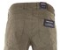 Gardeur Bill Fine-Textured Print Broek Dusty Olive
