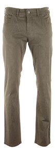 Gardeur Bill Fine-Textured Print Pants Dusty Olive