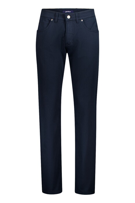 Gardeur Bill Lightweight Comfort Stretch Cool Touch Summer Structure Broek Dark Navy