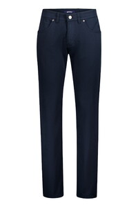 Gardeur Bill Lightweight Comfort Stretch Cool Touch Summer Structure Pants Dark Navy
