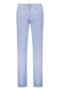 Gardeur Bill Lightweight Comfort Stretch Cool Touch Summer Structure Pants Mid Blue