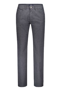Gardeur Bill Luxury Comfort Subtle Texture Pattern Business Hero Pants Dark Gray
