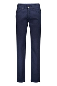 Gardeur Bill Luxury Comfort Subtle Texture Pattern Business Hero Pants Marine