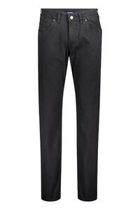 Gardeur Bill Patterned Cotton Soft Touch Comfort Stretch Broek Anthracite