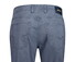 Gardeur Bill Patterned Cotton Soft Touch Comfort Stretch Broek Midden Blauw