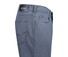 Gardeur Bill Patterned Cotton Soft Touch Comfort Stretch Broek Midden Blauw