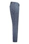 Gardeur Bill Patterned Cotton Soft Touch Comfort Stretch Pants Mid Blue