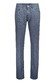 Gardeur Bill Patterned Cotton Soft Touch Comfort Stretch Pants Mid Blue