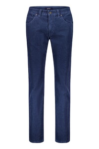Gardeur Bill Soft Warm Touch Finest Corduroy Everyday Essential Corduroy Broek Blauw