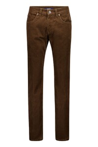 Gardeur Bill Soft Warm Touch Finest Corduroy Everyday Essential Corduroy Broek Bruin