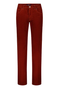 Gardeur Bill Soft Warm Touch Finest Corduroy Everyday Essential Corduroy Broek Roest