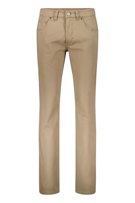 Gardeur Bill Warm Up Thermolite Soft Touch Comfort Stretch Broek Donker Beige