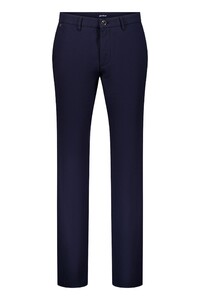 Gardeur Bono Business Hero Fine Texture Pattern Wool Look Cotton Stretch Pants Dark Marine