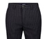 Gardeur Bono Business Hero Wool Look Soft Touch Fine Texture Pattern Broek Anthracite