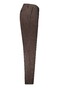 Gardeur Bono Business Hero Wool Look Soft Touch Fine Texture Pattern Broek Donker Bruin