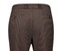 Gardeur Bono Business Hero Wool Look Soft Touch Fine Texture Pattern Broek Donker Bruin