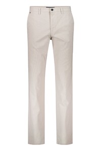Gardeur Bono Fine Stripe Business Hero Soft Touch Cotton Stretch Pants Light Grey