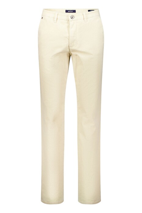 Gardeur Bono Finest Corduroy Soft Warm Touch Everyday Essential Corduroy Broek Ecru