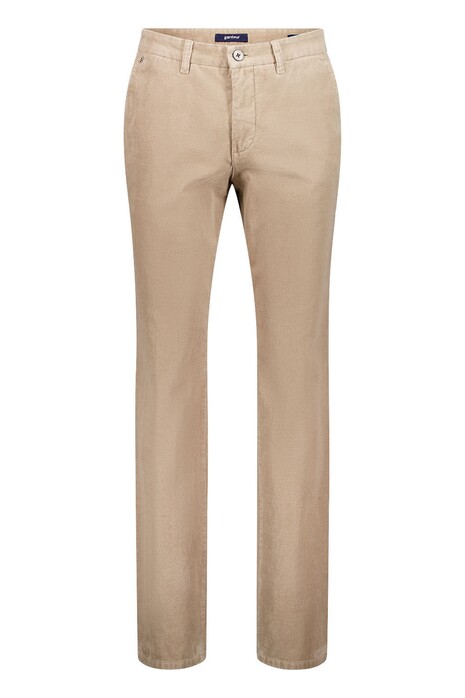 Gardeur Bono Finest Corduroy Soft Warm Touch Everyday Essential Corduroy Broek Zand