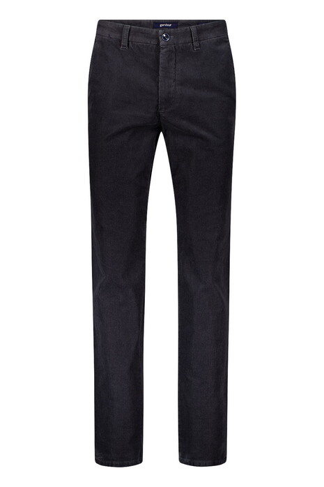 Gardeur Bono Finest Corduroy Soft Warm Touch Everyday Essential Corduroy Trouser Dark Gray
