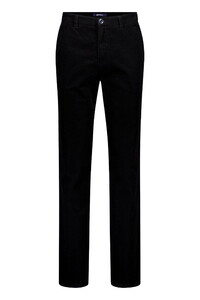 Gardeur Bono Finest Corduroy Soft Warm Touch Everyday Essential Ribbroek Zwart