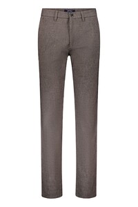 Gardeur Bono Mini Fantasy Pattern Soft Touch Easy Care Pants Sand Melange