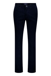 Gardeur Bono Organic Cotton Blend Casual Soft Corduroy Corduroy Broek Dark Navy