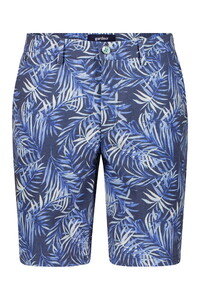Gardeur Jared Resort Chic Cool Touch Easy Care Bermuda Donker Blauw