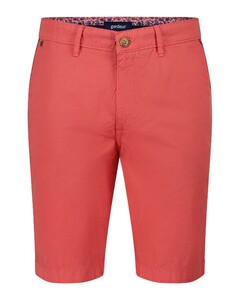 Gardeur Jasper-8 Uni Fine Contrast Bermuda Orange-Red