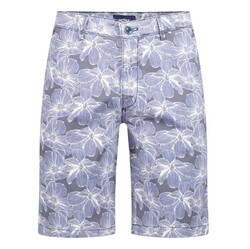Gardeur Jasper Fantasy Flat Front Bermuda Ombre Blue
