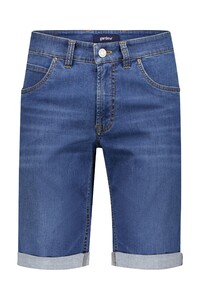 Gardeur John Soft Touch Lightweight Denim Bermuda Stone Blue
