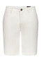 Gardeur Jordan-1 Authentic Herringbone Low Crease Finish Soft Touch Bermuda Wit