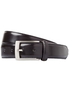 Gardeur Leather Belt Black