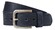 Gardeur Leren Jeansriem Riem Donker Blauw