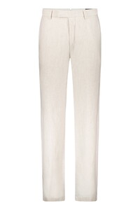 Gardeur Loretoo Fine Linen Dry Cool Touch Elevated Wearing Comfort Broek Licht Beige