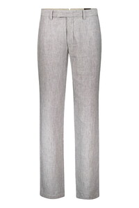 Gardeur Loretoo Fine Linen Dry Cool Touch Elevated Wearing Comfort Broek Licht Grijs