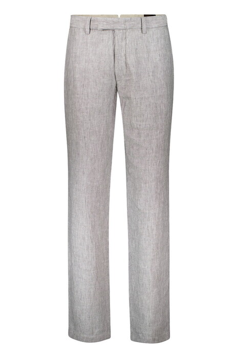 Gardeur Loretoo Fine Linen Dry Cool Touch Elevated Wearing Comfort Broek Licht Grijs