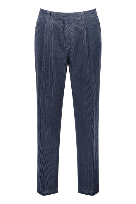 Gardeur Luciano Black Weft Soft Touch Genua Corduroy Corduroy Broek Grijs