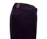 Gardeur Luciano Iconic Genua Corduroy Soft Touch Cotton Tencel Corduroy Broek Dark Lilac