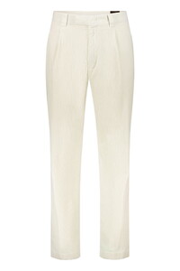 Gardeur Luciano Iconic Genua Corduroy Soft Touch Cotton Tencel Corduroy Broek Ecru