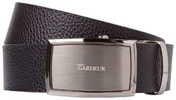 Gardeur Luxe Leren Riem met Automaatsluiting Belt Black