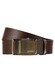 Gardeur Luxe Leren Riem met Automaatsluiting Riem Dark Brown Tone