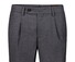 Gardeur Modern Wool Flanel Soft Warm Touch Comfort Stretch Broek Donker Grijs