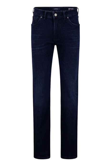 Gardeur Neo Authentic Used Effect Comfort Stretch Jeans Dark Rinse Used