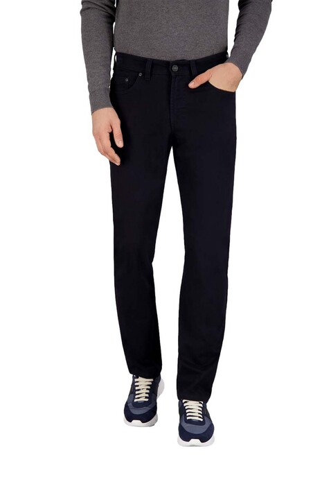 Gardeur Nevio-11 Thermolite Soft Comfort Stretch Broek Dark Navy