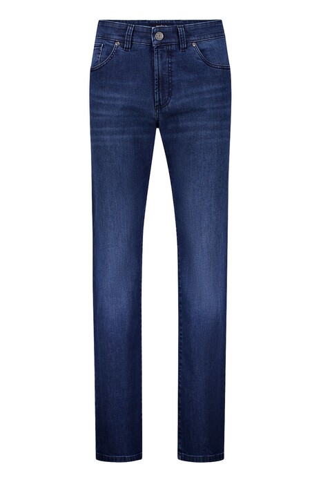 Gardeur Nevio 5-Pocket Soft Touch Comfort Stretch Jeans Dark Stone Blue Used