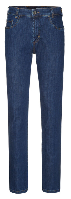 Gardeur Nevio Regular-Fit Jeans Midden Blauw