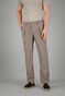 Gardeur Noto Lightweight Summerly Touch Linnen Stripe Broek Licht Bruin